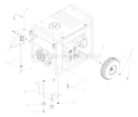 Page D Diagram and Parts List for 1470-1  Briggs and Stratton Generator